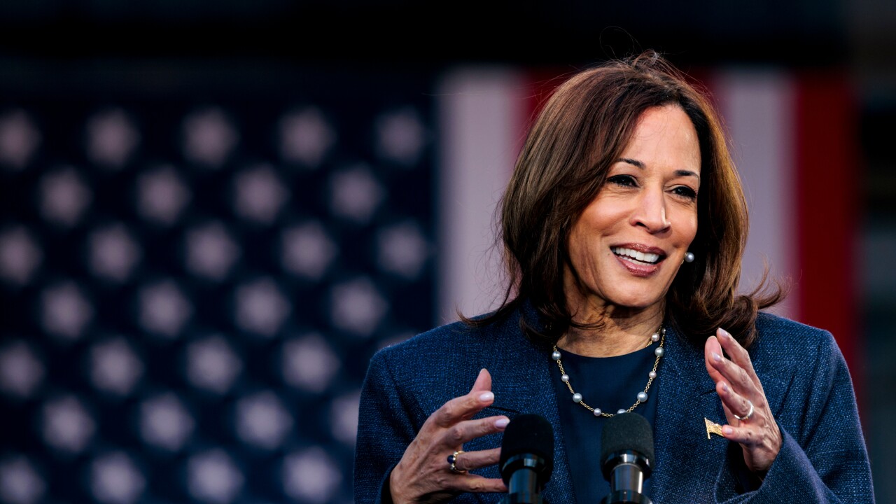 Kamala Harris in October 2024