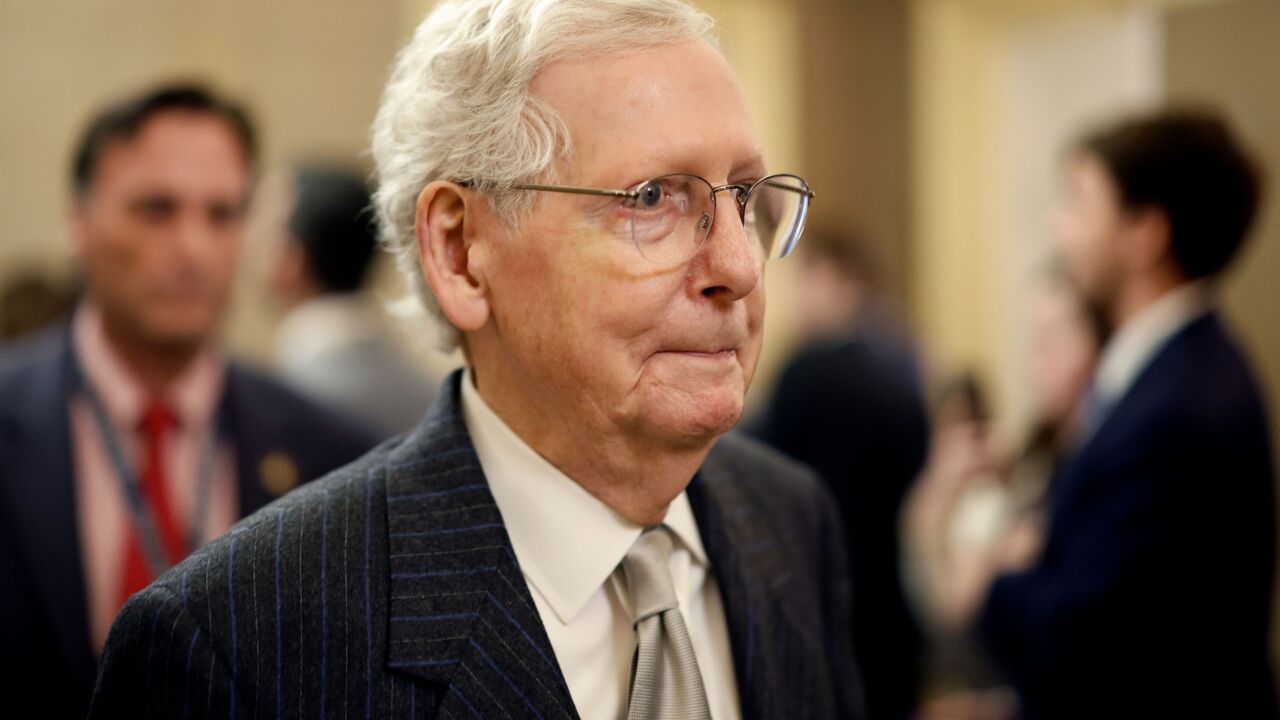 Mitch McConnell at the 2024 State of the Union