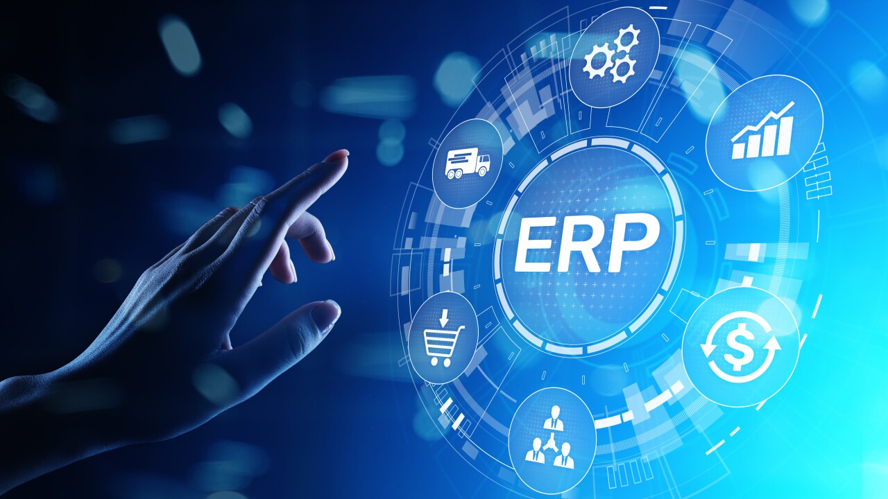 ERP system