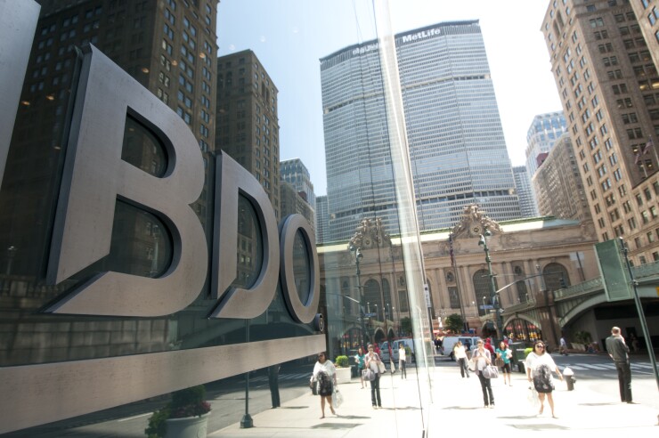 The New York offices of Top 10 Firm BDO USA