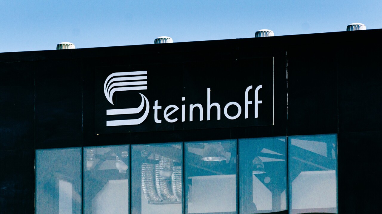 Steinhoff International Holdings NV's offices in Stellenbosch, South Africa