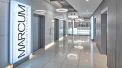 Marcum LLP's elevator lobby