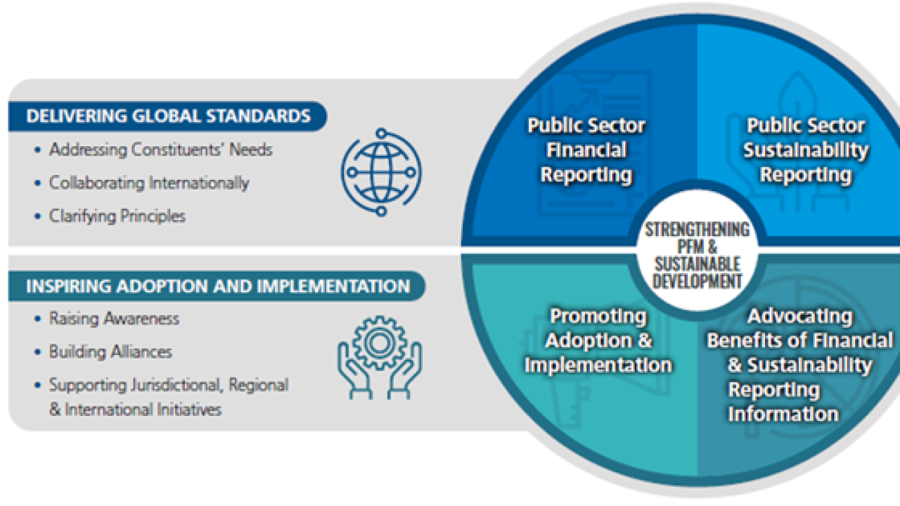 IPSASB strategy and work program graphic