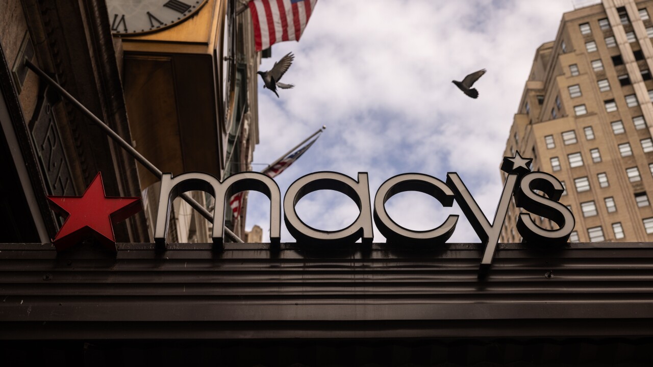 The Macy's flagship store in the Herald Square neighborhood of New York