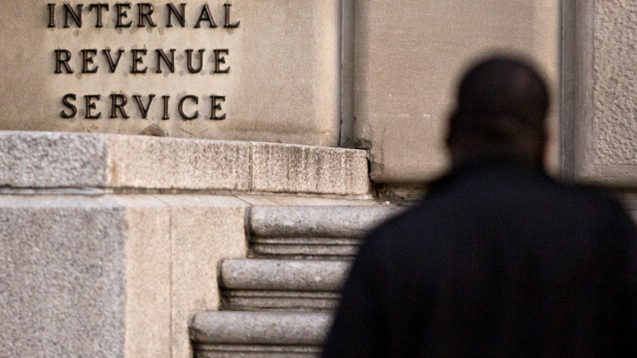 Views Of The IRS Headquarters As Congress Debates Tax Reform