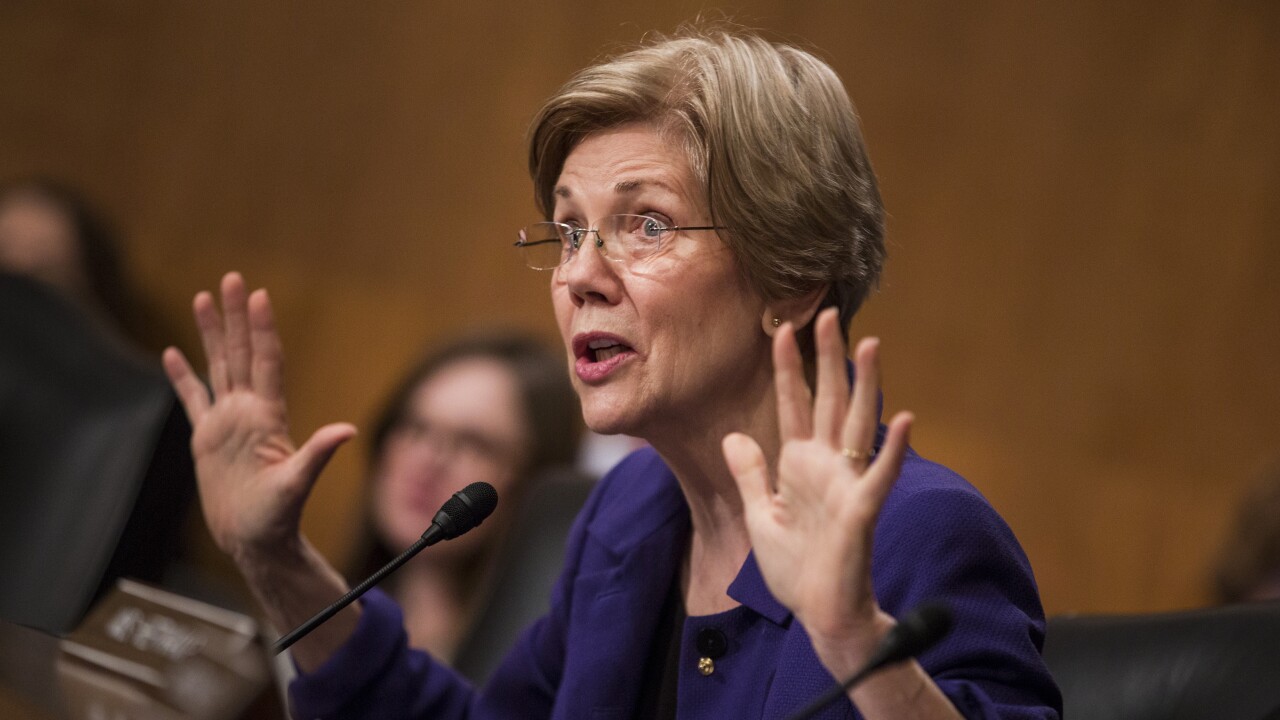 Senator Elizabeth Warren