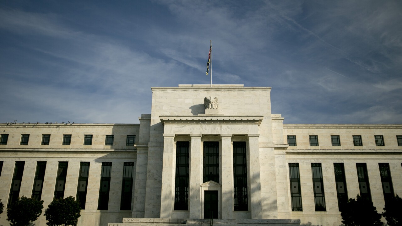 Federal Reserve building in Washington, D.C.