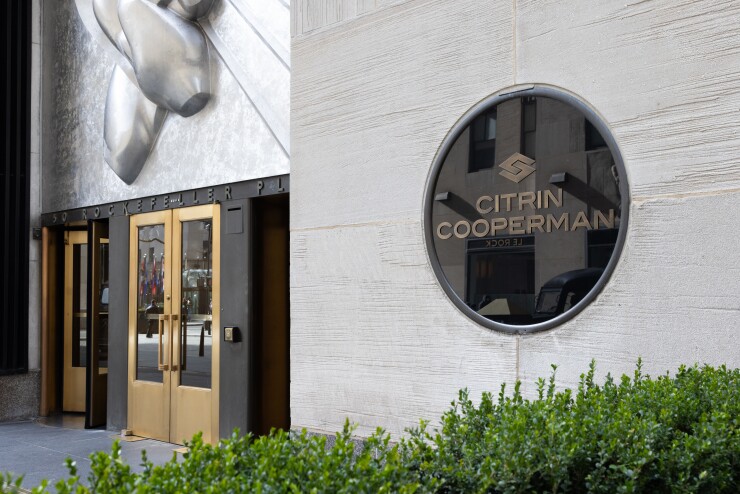 Citrin Cooperman outdoor signage