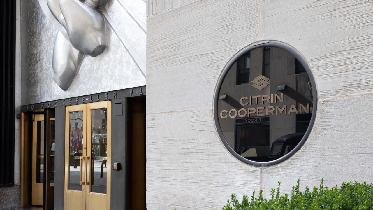 Citrin Cooperman outdoor signage