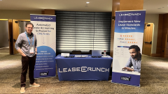 LeaseCrunch booth