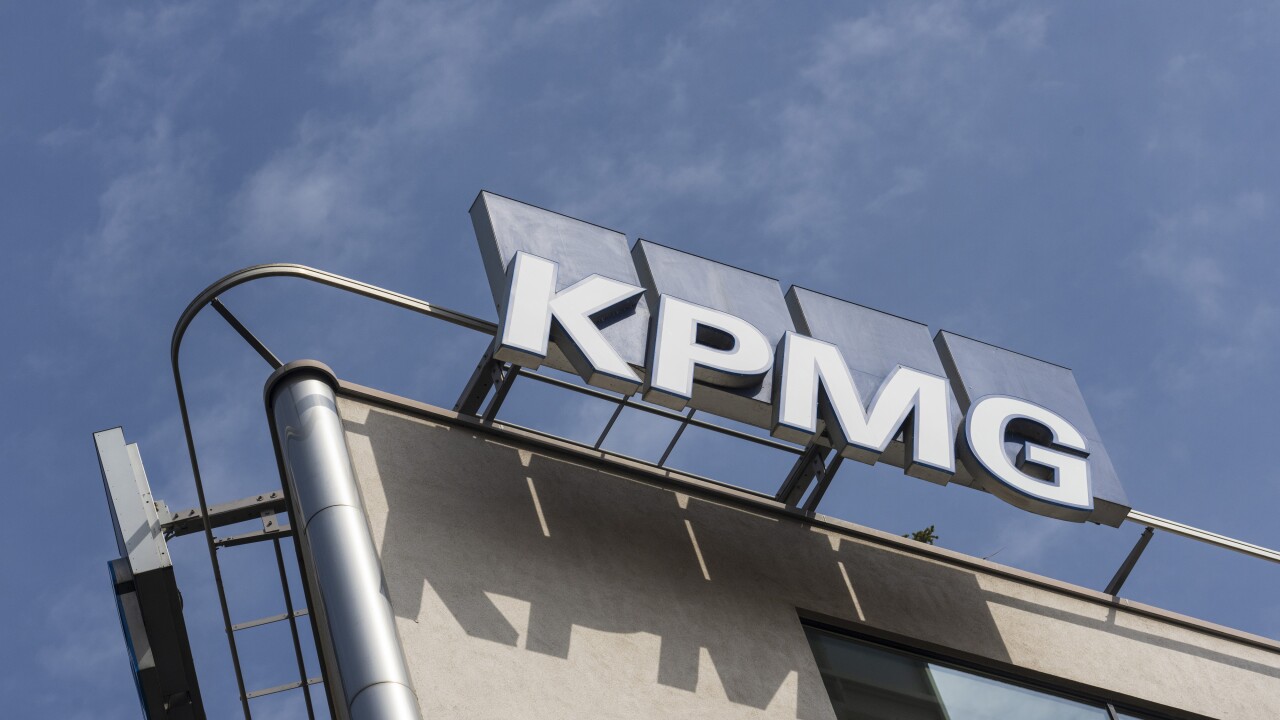 KPMG sign